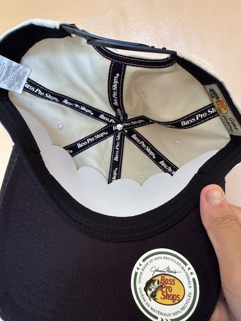 Bass Pro Shops cap two tone (Category: Caps & Hats) located in Dasmarinas. Submitted by great______finds (Listing ID 1468088833, Image 3). Description: Brand new and legit from canada RFS: Na doble .