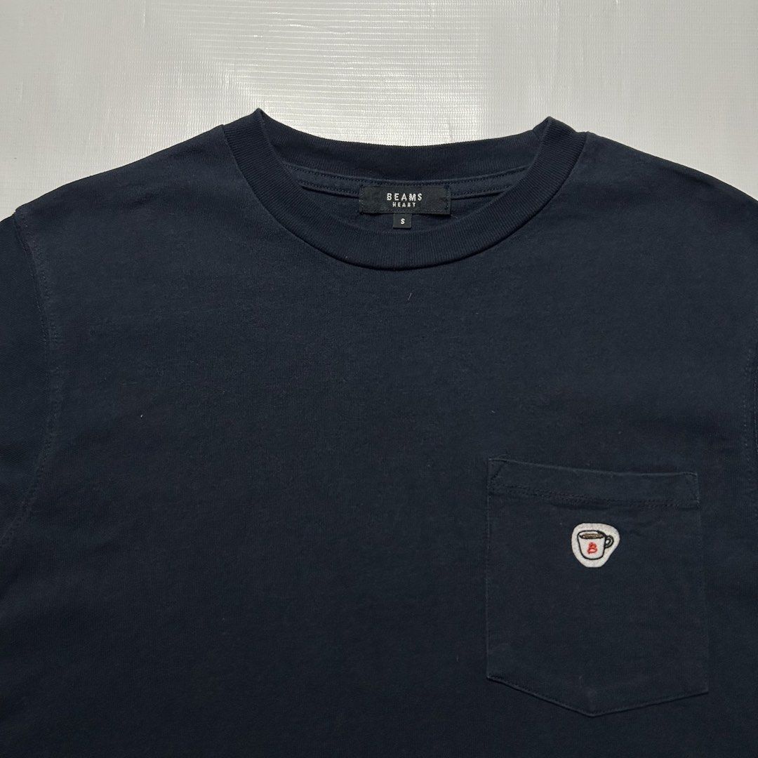 Beams Longsleeves (Category: Tshirts & Polo Shirts ) located in Antipolo. Submitted by wvyfrnds (Listing ID 1468219635, Image 2). Description: Beams Longsleeves Size: S Color: NavyBlue Dimensions (Inches): Length: 25 Width: 18.5 Color Rate: 9/10 Issues - NONE 395 PLUS SF.