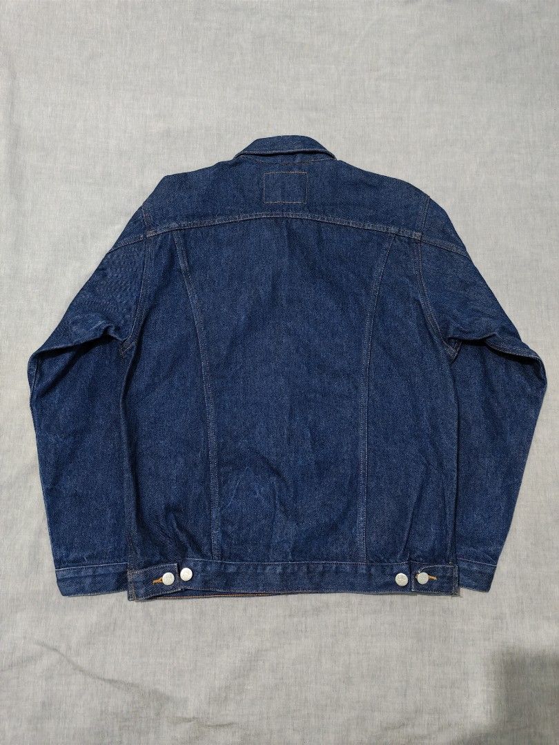 Big john japan denim jacket (Category: Coats, Jackets and Outerwear) located in Baguio. Submitted by used_clothing2600 (Listing ID 1468175185, Image 2). Description: Big john japan denim jacket size medium excellent condition width 21 length 27 shoulders 18.5 sleeve length 24 P 1,380.