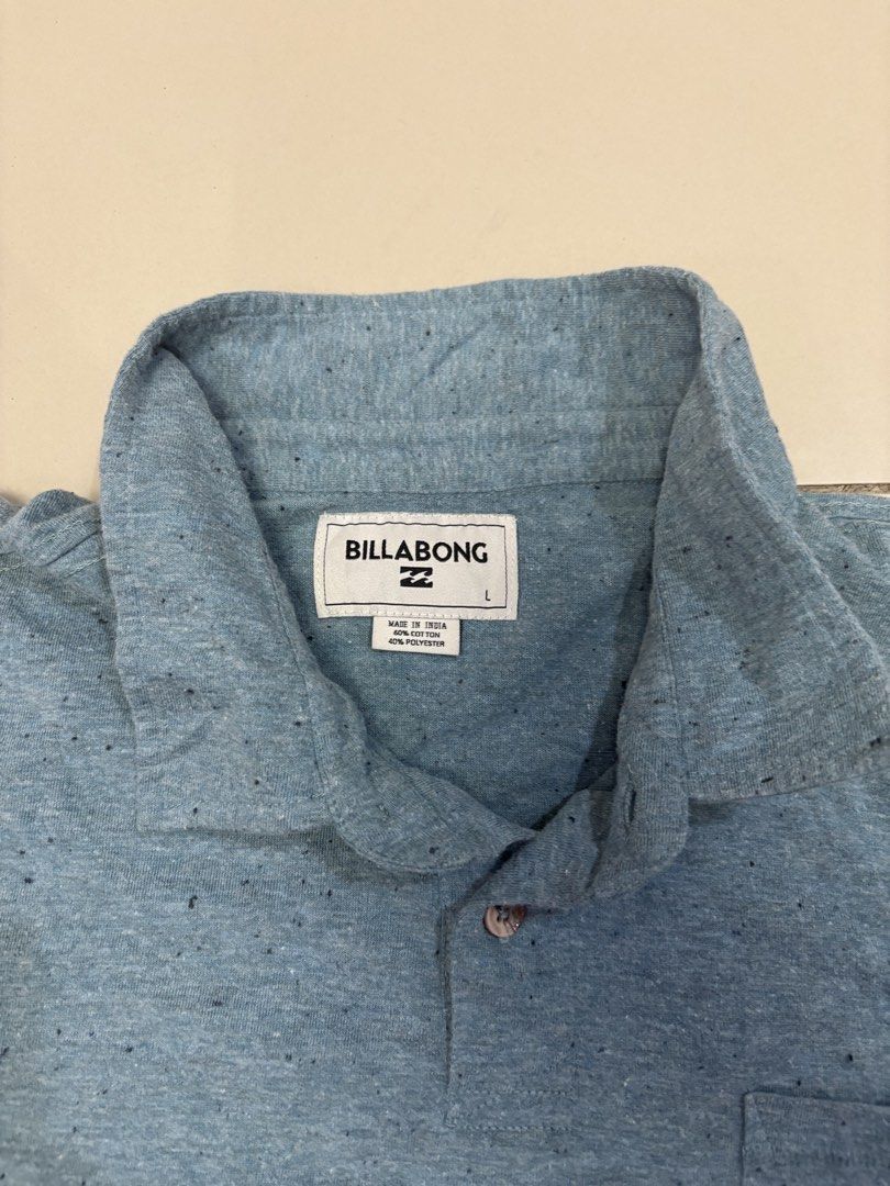 Billabong Polo Shirt (Category: Tshirts & Polo Shirts ) located in Mandaluyong City. Submitted by archivesbykesh (Listing ID 1468223251, Image 3). Description: Authentic Size Large .