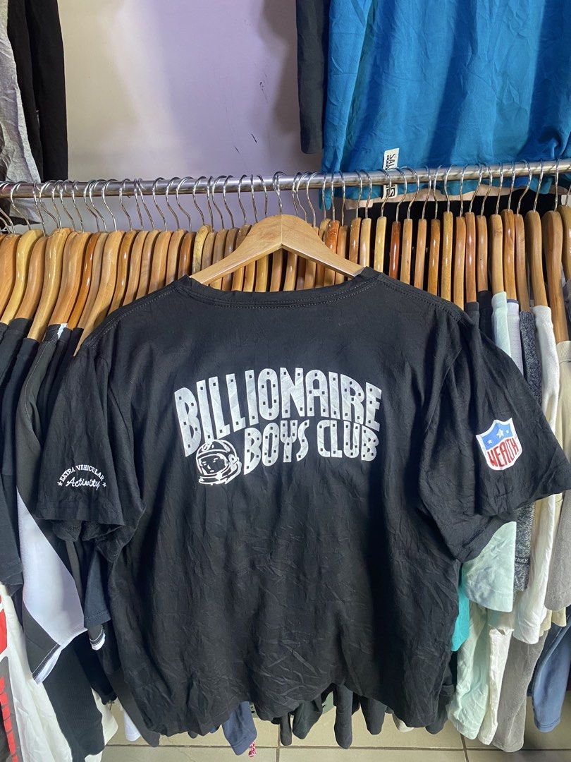 Billionare Boys Club BBC (Category: Activewear) located in Kalibo. Submitted by rvna23 (Listing ID 1468142278, Image 1). Description: Billionaire Boys Club (BBC) Classic Curve Logo / Arch Logo T-shirt AS NEW dimes : 24 X 19 .