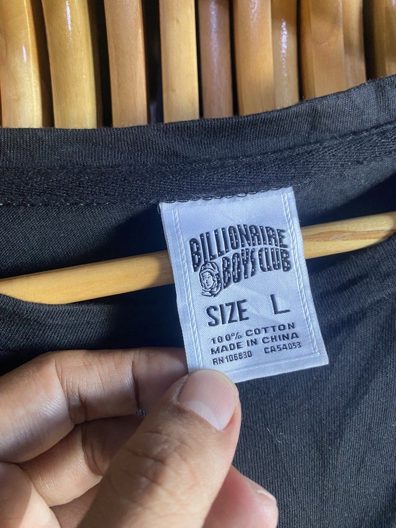 Billionare Boys Club BBC (Category: Activewear) located in Kalibo. Submitted by rvna23 (Listing ID 1468142278, Image 3). Description: Billionaire Boys Club (BBC) Classic Curve Logo / Arch Logo T-shirt AS NEW dimes : 24 X 19 .