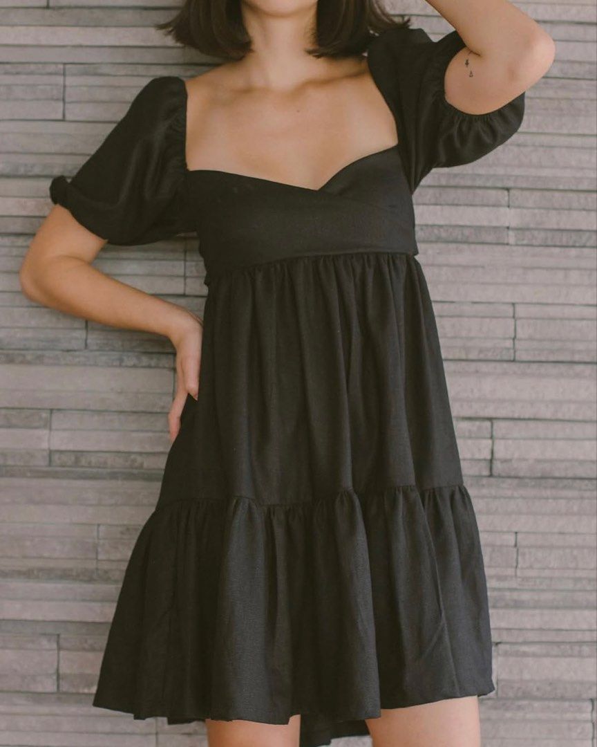 Black Linen Bea’s Closet Mini Dress (Category: Dresses) located in Quezon City. Submitted by kelangot (Listing ID 1468125049, Image 1). Description: Selling this item in great condition! Brand: bea’s closet Size: xs Condition: worn only a few times to the beach Color: white denim RFS: decluttering 📦 Shipping: C/O buyer 💸 Payment: GCash, BPI, or GoTyme Feel free to message me for inquiries Strictly no cancellations, returns, or refunds. Happy sh