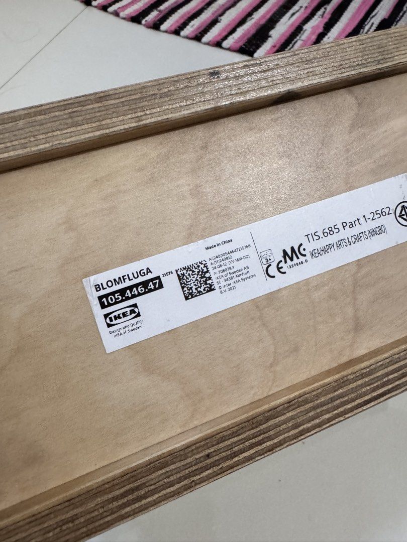 Blomfluga Ikea Toy Tools set (Category: Interactive Toys) located in Caloocan City. Submitted by tataseret (Listing ID 1468114033, Image 3). Description: Complete toys tools set for interactive playing.