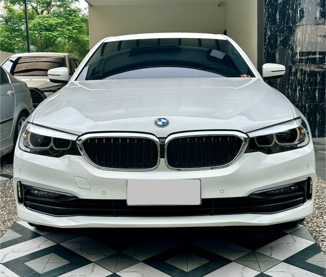 BMW 520i Luxury (A) (Category: Used Cars) located in Antipolo. Submitted by easttrade (Listing ID 1468116357, Image 1). Description: BMW 520i - Luxury Sports - 2020 Model / Alpine White - Registered under our name - Almost brand-new condition - Guaranteed! - Present mileage - 43k kms only - All features are working perfectly - Fitted with 19" Michelin tires, 2024 production - With comprehensive insurance expiring in August 2027 - Casa maintained 