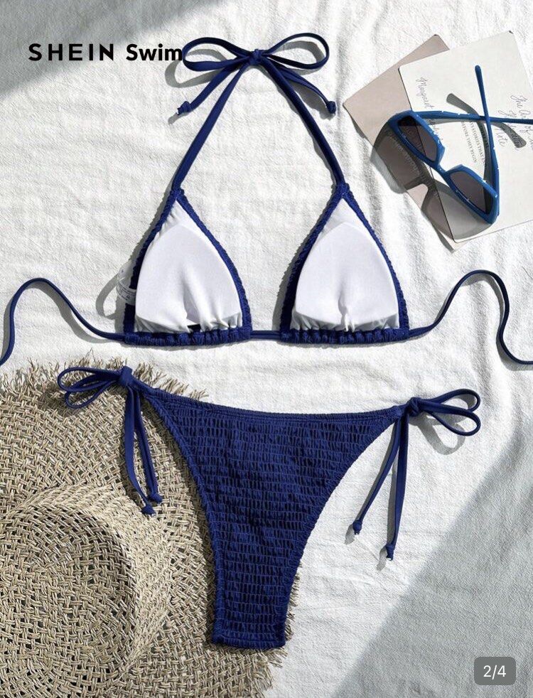 Bnew Shein Blue Two Piece (Category: Bikinis & Swimsuits) located in Manila. Submitted by nadz.28 (Listing ID 1468110506, Image 2). Description: .