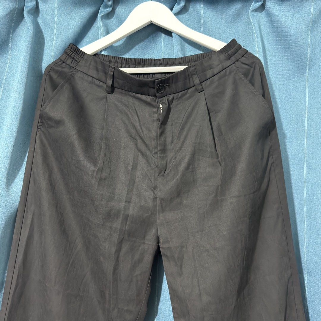 BOCU Black Casual Pants Size XL (Category: Trousers) located in Manila. Submitted by suhbaru (Listing ID 1468245763, Image 3). Description: Bocu Pants Size XL on tag 32Wx42L Used ₱600.