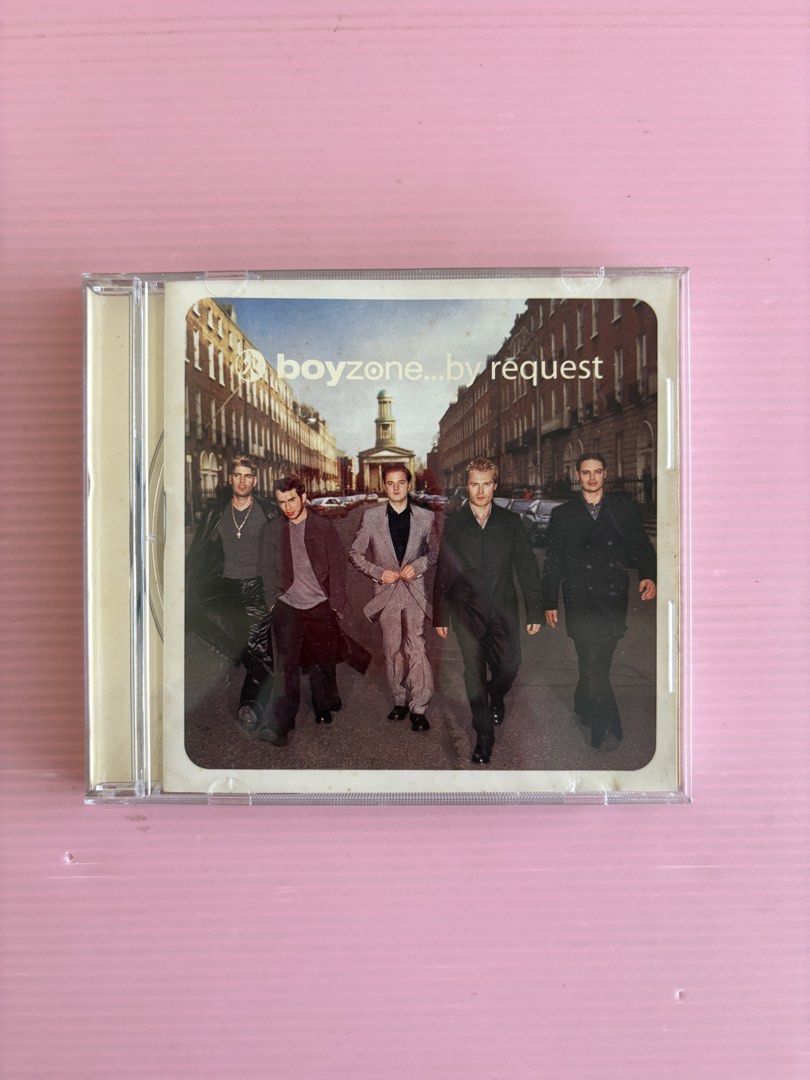 Boyzone By Request CD (Category: CDs & DVDs) located in Shah Alam. Submitted by waste_records (Listing ID 1468189521, Image 2). Description: CD / Inlay masih baik (VG+) Pos Asing COD - Amcorp Mall (Sabtu / Ahad).