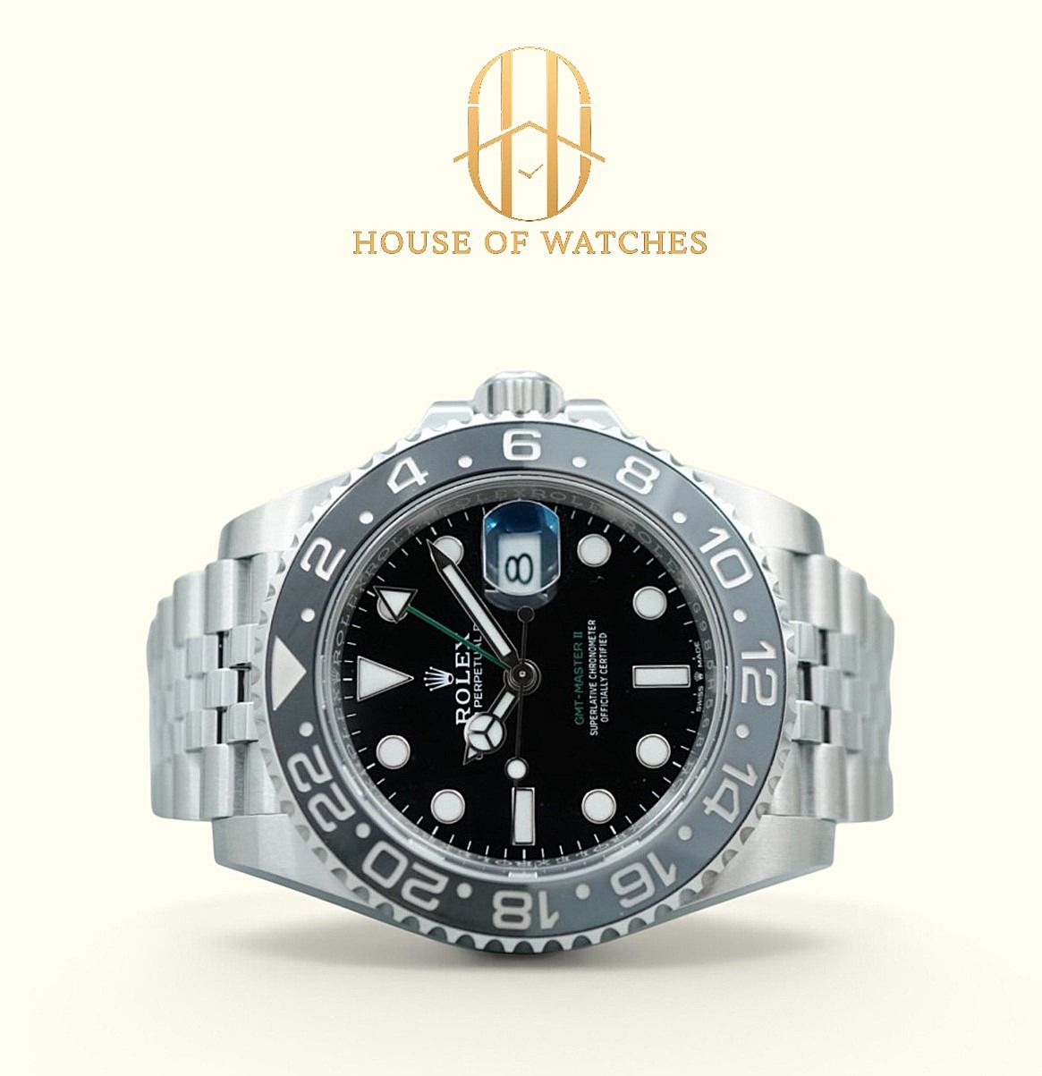 Brand New October 2026 Rolex GMT Master II Bruce Wayne Jubilee 126710GRNR 126710 Bruce Wayne (Category: Watches) located in Singapore. Submitted by houseofwatches.sg (Listing ID 1468120451, Image 1). Description: Stay connected with House of Watches! Brand New October 2026 Rolex GMT Master II Bruce Wayne Jubilee 126710GRNR Our Price: $27,700 SKU: HS24654 Brand: Rolex Reference: 126710GRNR Condition: Brand New Dated: October 2026 Dial: Black Mater
