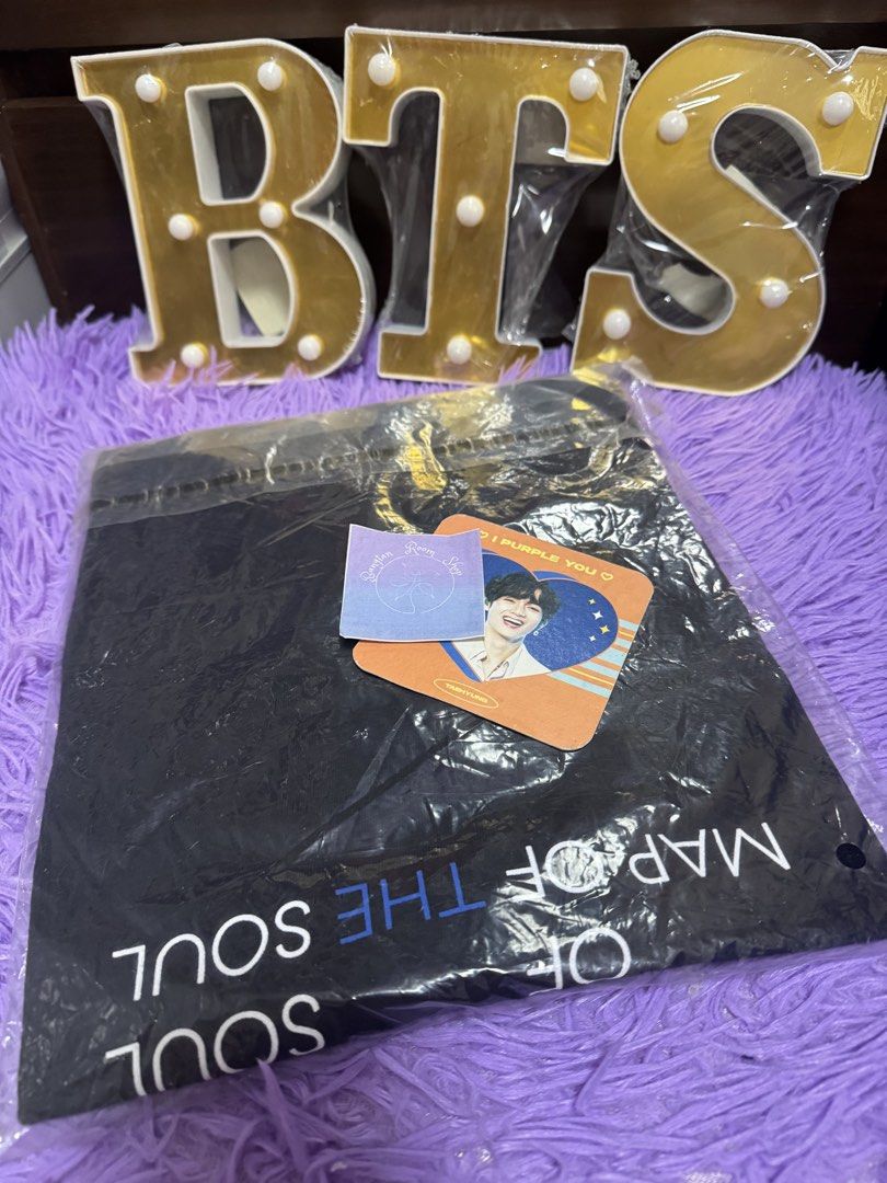 Bts mots shirt (Category: K-Wave Merchandise) located in Pasig City. Submitted by queenv18 (Listing ID 1468122916, Image 3). Description: Large Onhand items in PH ready to ship merch are directly shipped from korea / taiwan / japan / us 101% legit Brandnew Plus sf.