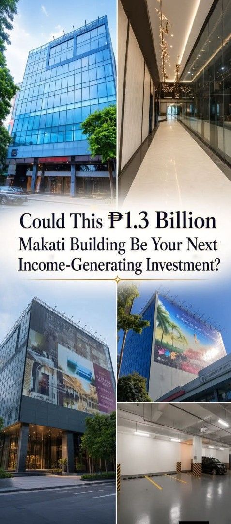 Building with Income in Makati (Category: Commercial) located in Caloocan City. Submitted by zealowl.4022c4 (Listing ID 1468260577, Image 1). Description: Could an Income-Generating Commercial Building in Makati Be Your Next Investment? For investors looking for income-generating commercial properties in Metro Manila, this eight-storey commercial building in Paseo de Magallanes, Makati City, may be worth exploring. Property Overview 📍 Location: 