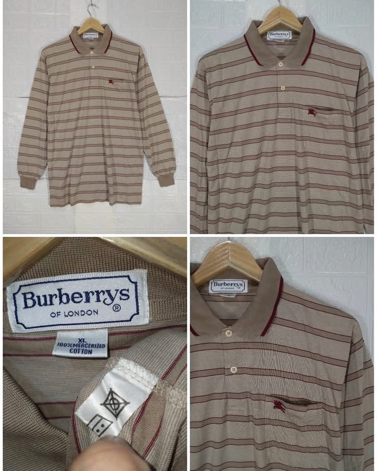 BURBERRY LONG SLEEVE (Category: Tshirts & Polo Shirts ) located in Baguio. Submitted by fashionfinds1999 (Listing ID 1468186123, Image 1). Description: 29 X 22 LARGE EXCELLENT CONDITION.