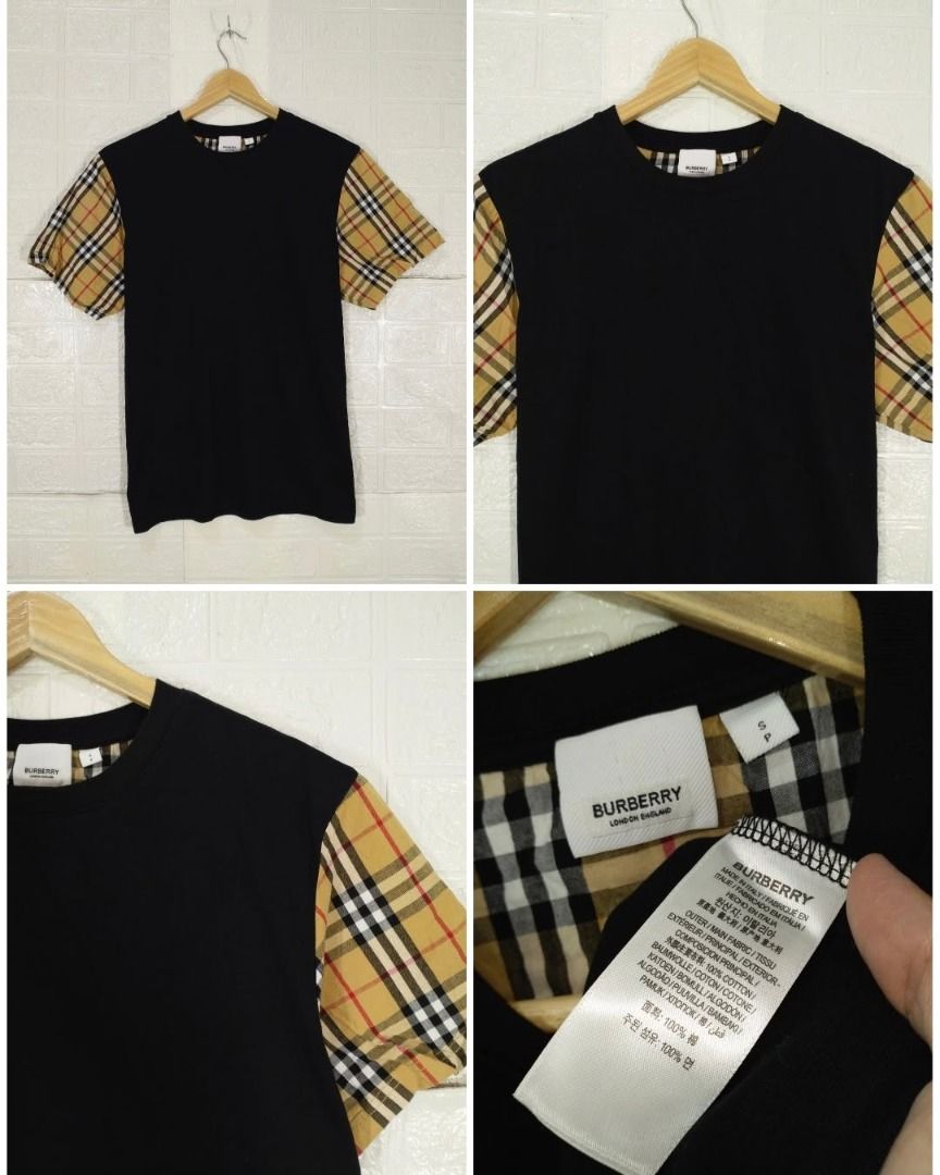 BURBERRY TEE SHIRT (Category: Shirts) located in Baguio. Submitted by fashionfinds1999 (Listing ID 1468140258, Image 1). Description: 27 X 20 MEDIUM EXCELLENT CONDITION.