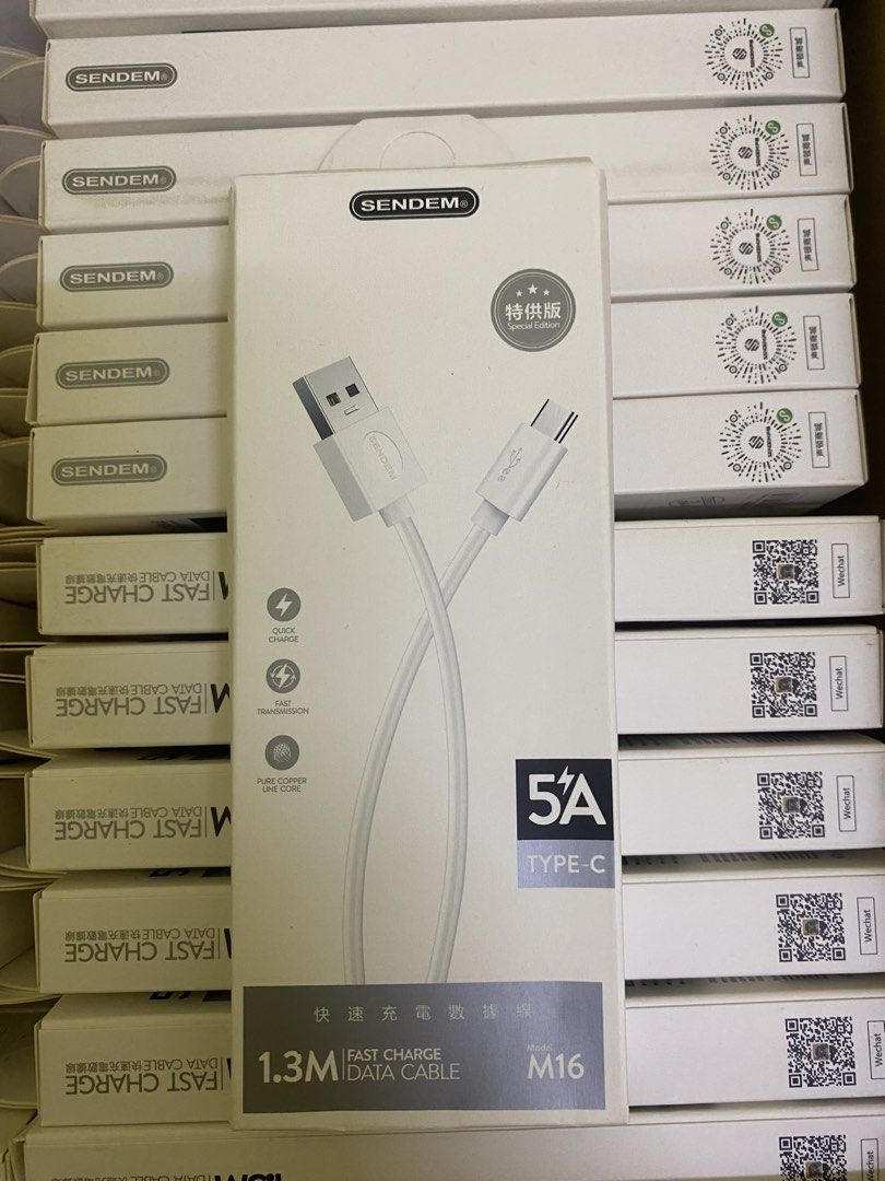 Cable Micro&Type C (Category: Chargers & Cables) located in Kuala Lumpur. Submitted by thefrxstr (Listing ID 1468072885, Image 2). Description: Jual murah sbb nk clear kedai barang baru cuma ada kaler sikit kalau rosak bole return amik banyak dapat murah 4-Rm10 Nak borong dapat lagi murah pape pm.