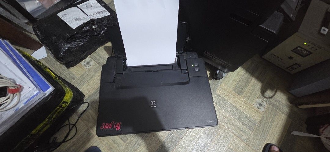 Canon PIXMA G1010 Printer (Category: Printers, Scanners & Copiers) located in Iloilo. Submitted by paolobadia45476 (Listing ID 1468189628, Image 1). Description: Canon PIXMA G1010 black printer in good working condition. Tested and fully functional with 29,268 pages printed (nozzle check included). Available for pick-up only..