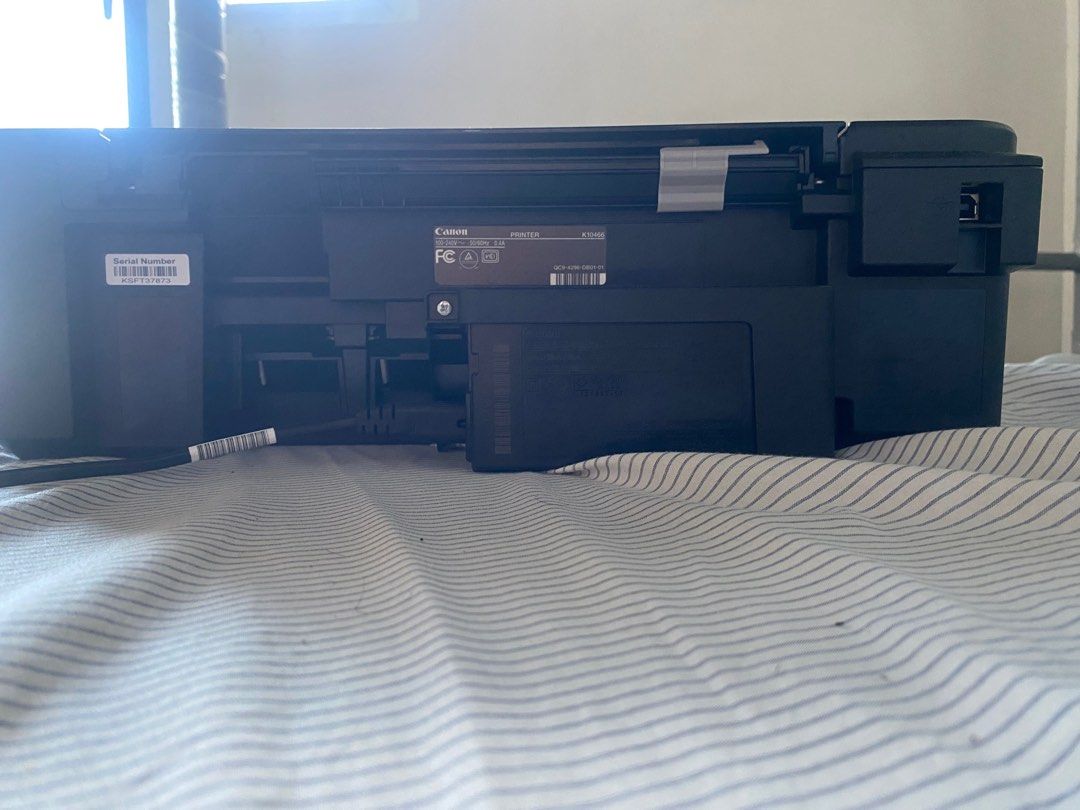 Canon PIXMA TS207 Inkjet Printer (Category: Printers, Scanners & Copiers) located in Quezon City. Submitted by padrinogg2 (Listing ID 1468107027, Image 1). Description: - Model: Canon PIXMA TS207 (Black) - Function: Compact single-function printer ideal for basic home use - Paper Handling: Supports sizes up to A4, 4x6, and L sizes via standard rear feed - Design: Simple control panel with power and resume buttons; space-saving footprint - Connect