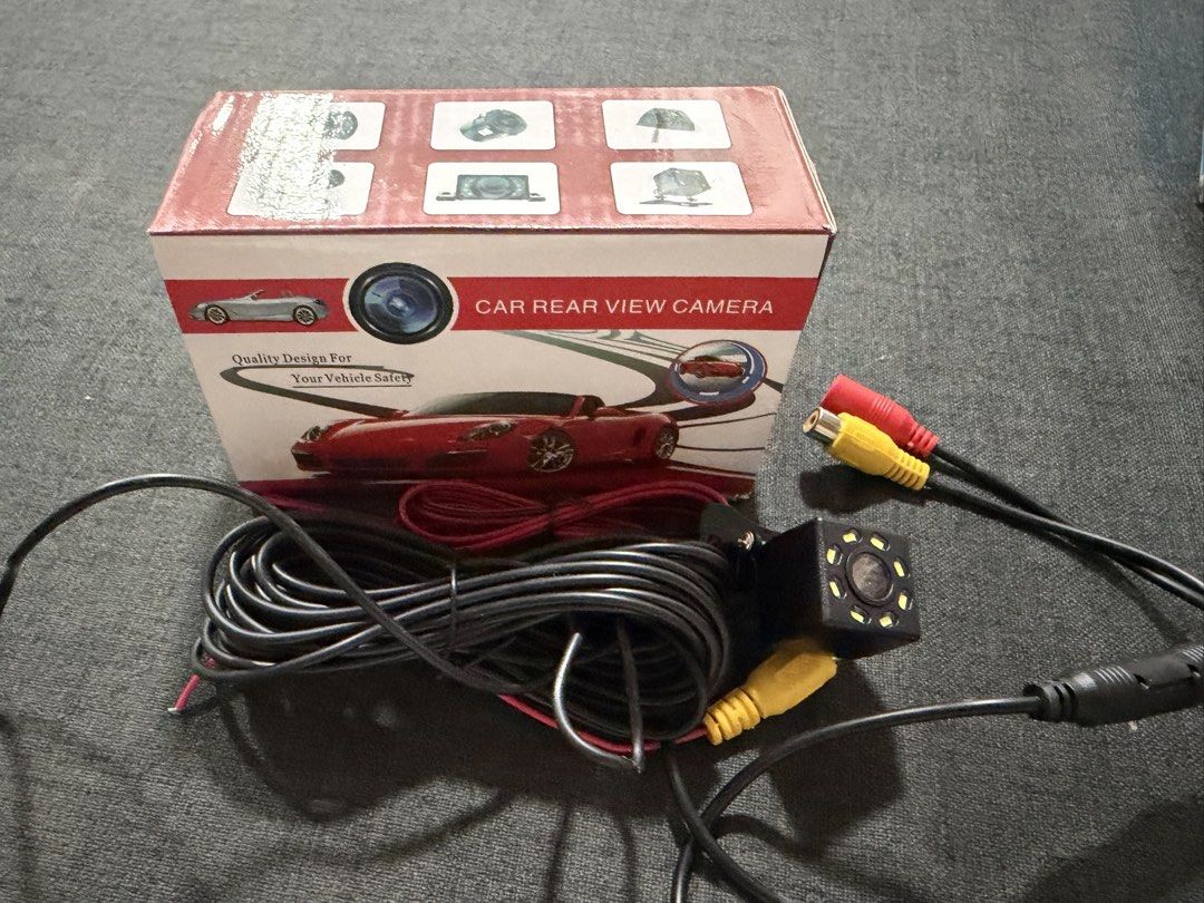 Car rear view camera (Category: Audio, Video, Alarm and other Electronic Accessories) located in Antipolo. Submitted by pennylane6972 (Listing ID 1468081965, Image 2). Description: Car rear view camera.