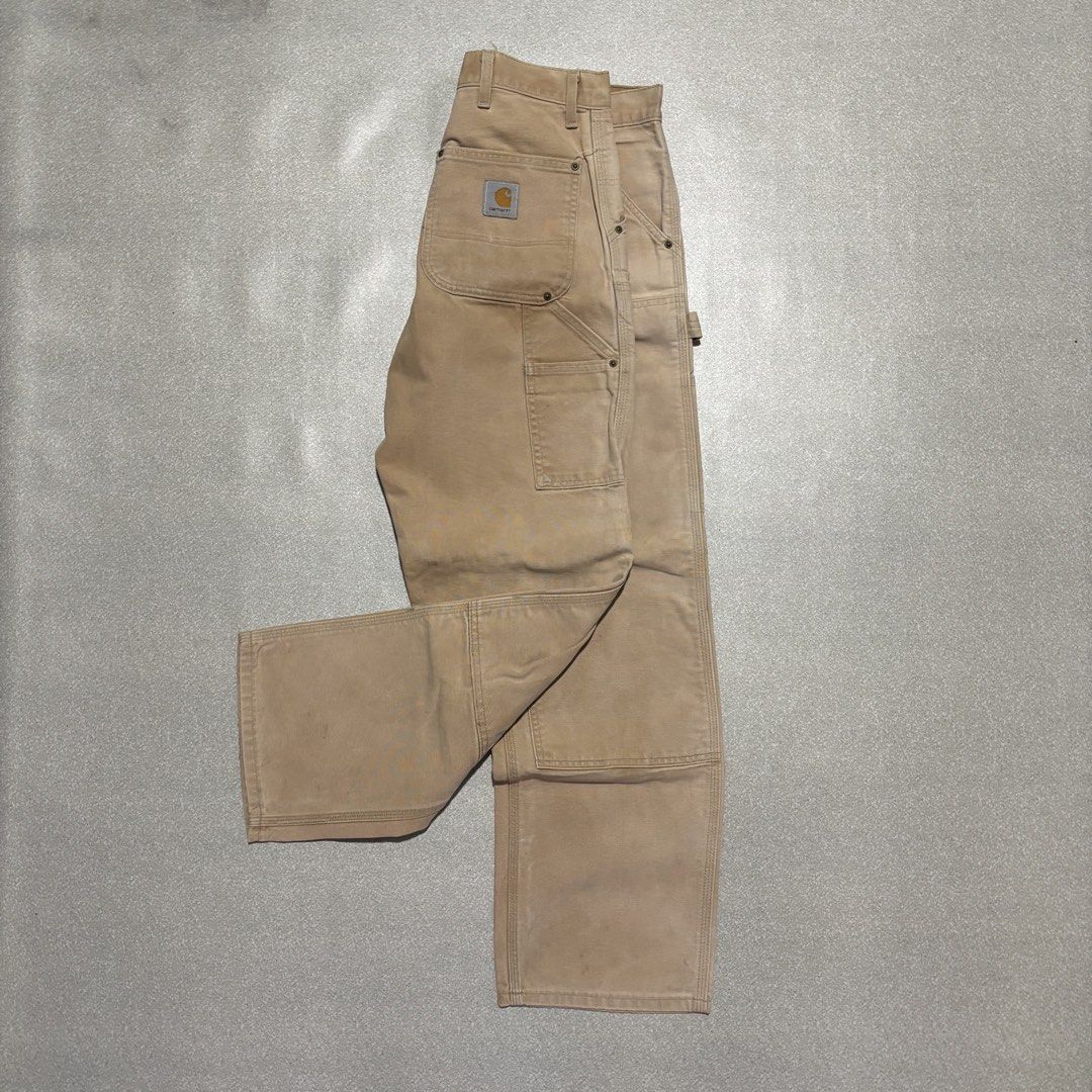 Carhartt Double Knee Work Pants Carhartt Brown (Category: Jeans) located in Cavite. Submitted by thrift_yard_blvd (Listing ID 1468185236, Image 1). Description: Carhartt Double Knee Carpenter Pants Size: 34 on the tag. Waist 34in Length 41in Leg Opening 9in Condition: Lightly used (super crispy). Issue: Minimal workwear stains. Mine: 3500 pesos.