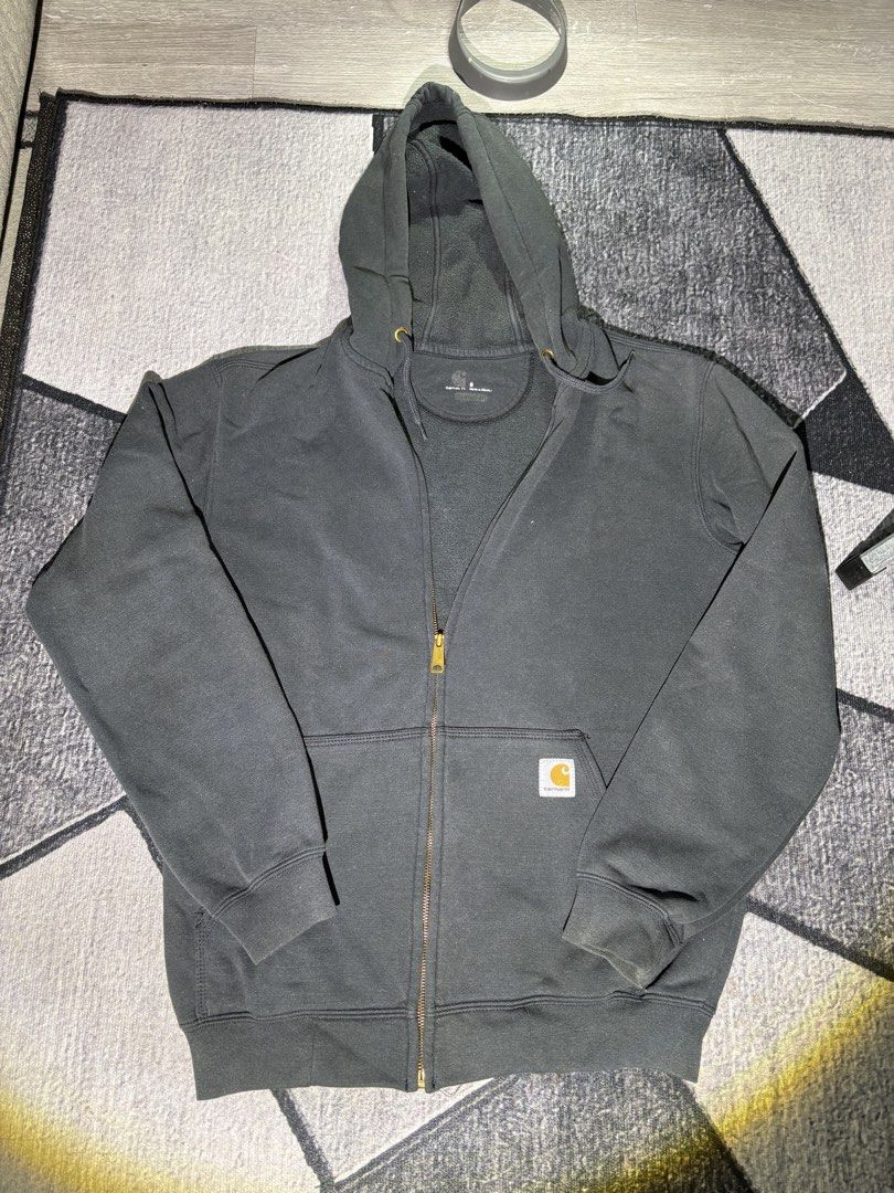 Carhartt Full Zip Hoodie (Category: Coats, Jackets and Outerwear) located in Pasay City. Submitted by kickz.ph (Listing ID 1468159117, Image 1). Description: Carhartt full zip hoodie (Authentic) Size: Small (Regular Fit) .