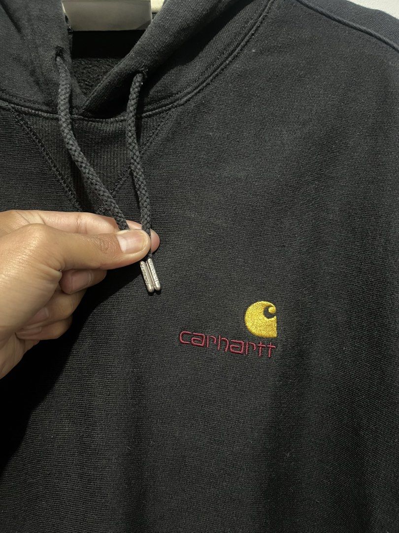 Carhartt WIP hoodie (Category: Activewear) located in Cebu City. Submitted by thrift.sht (Listing ID 1468064440, Image 3). Description: Carhartt WIP hoodie 22 x 27 Size large on tag Excellent condition No issue.