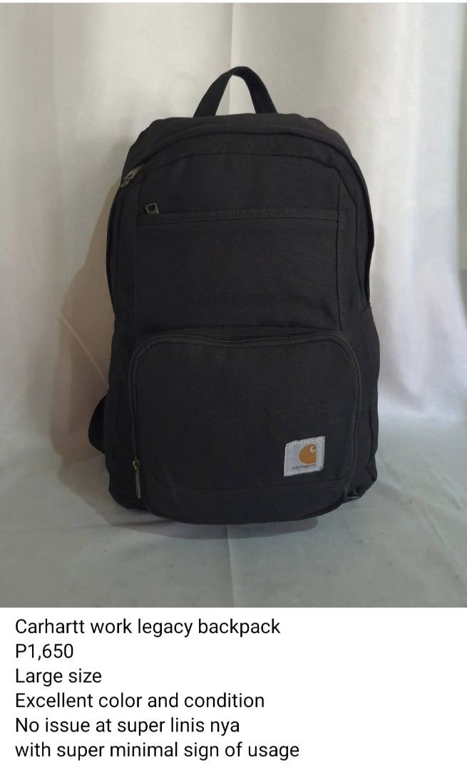Carhartttt Bp..123 (Category: Backpacks) located in Davao. Submitted by bae214214 (Listing ID 1468279151, Image 3). Description: pm me for more details.