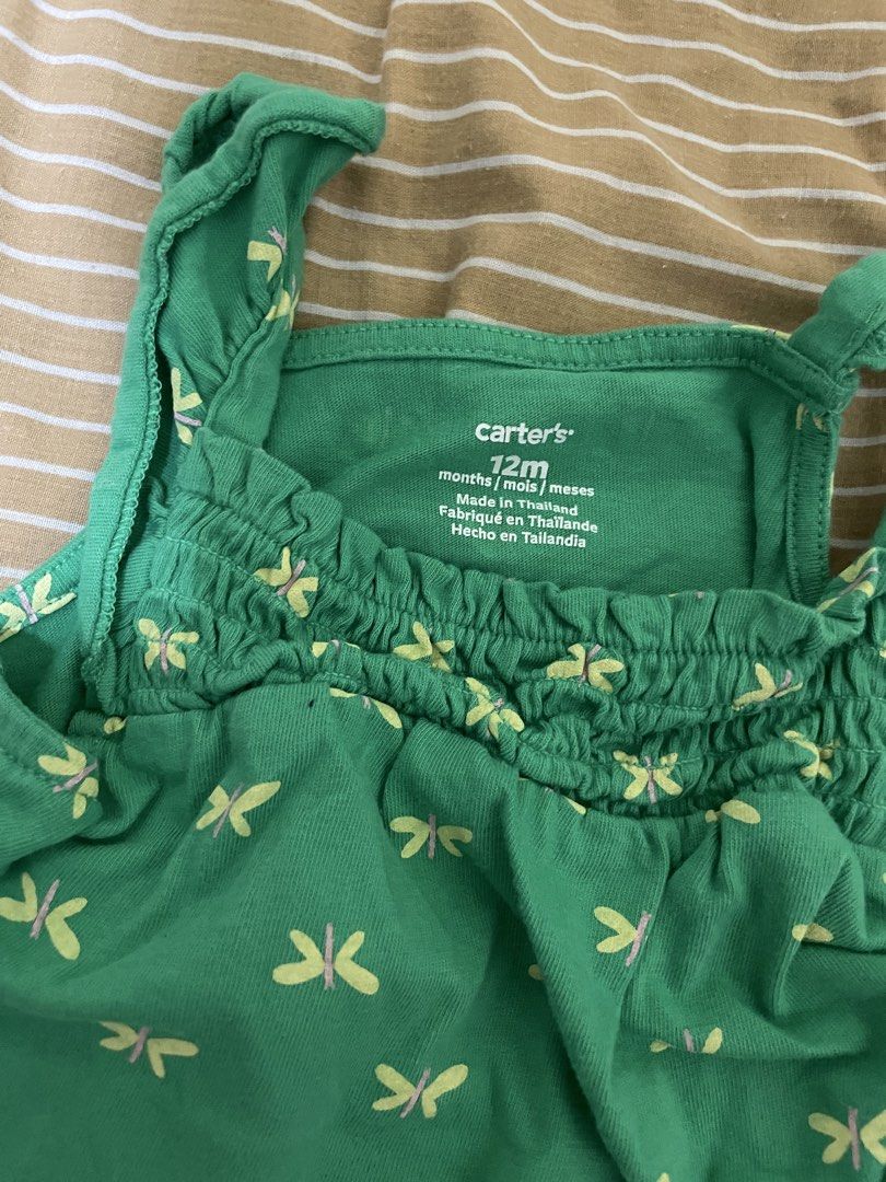 Carters set (12 months) (Category: Babies & Kids Fashion) located in Pasig City. Submitted by haynab_ (Listing ID 1468244331, Image 2). Description: - Shipping fee is shouldered by buyer - No return. No exchange policy. Within MM (shipping via gogoexpress): ₱80 Shipping can also be arranged by buyer .