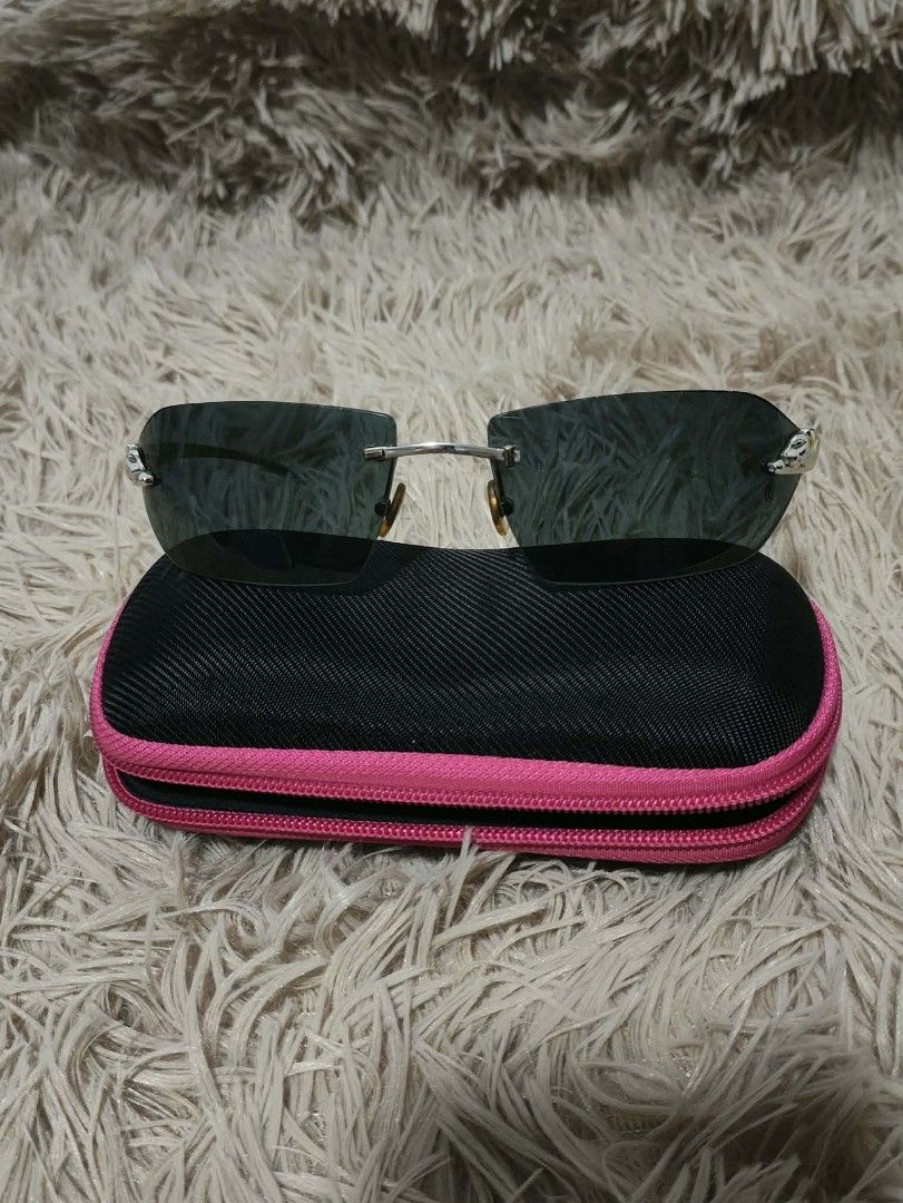 Cartier Sunglasses (Category: Sunglasses & Eyewear) located in Manila. Submitted by shellys_collection (Listing ID 1468068597, Image 2). Description: ✨ Classy look, effortless style! 🖤 Upgrade your everyday fit with these sleek Pre-loved Cartier sunglasses. 😎 Timeless design, premium details, and a touch of luxury in every look. ✨ ✓ Authentic Cartier Sunglasses ✓ Personal Item: Quality Guaranteed ✓ No Noteworthy Issue - Iconic panther design on