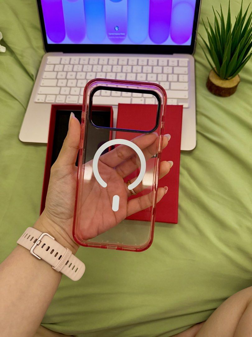 CASETiFY Impact Case w/ Magsafe (Dupe) - iPhone 17 Pro Max Case (Category: Cases & Sleeves) located in Dasmarinas. Submitted by carmz.perez (Listing ID 1468235246, Image 3). Description: ✨iPhone 17 Pro Max Pink Cases✨ ♡ Like new ♡On hand ♡ Ready to ship 🌷 CASETiFY Impact Case w/ Magsafe (Dupe) — ₱400 📍Location: Dasma, Cavite ♡ Delivery: Lalamove / Grab / J&T / LBC ♡ Payment: Maribank / GCash 💬DM for fast transaction.