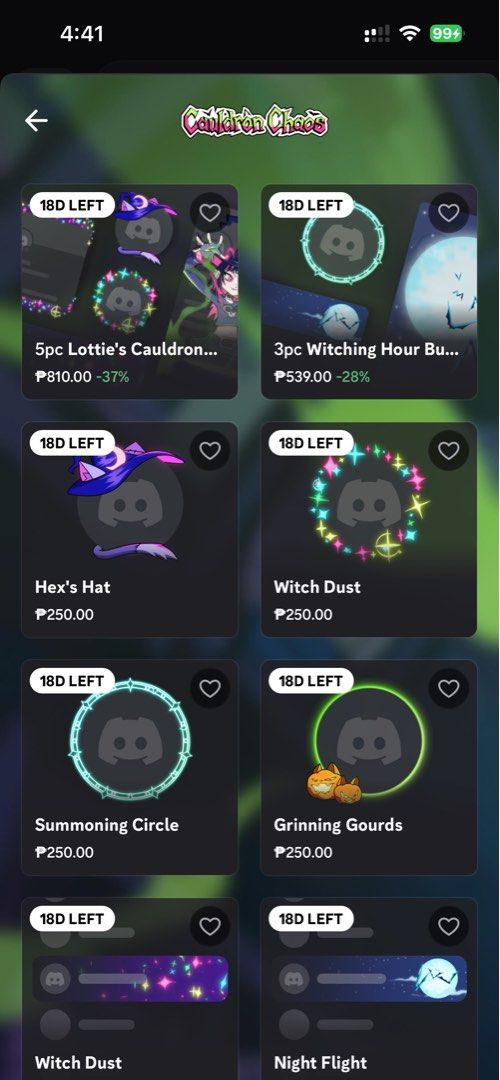 Cauldron Chaos | Discord Decoration (Category: Announcements) located in Manila. Submitted by deardolia (Listing ID 1468142262, Image 1). Description: ⟢ processing time : 0 -1d ⟢ for willing to wait only ⟢ sending it via gift link !.