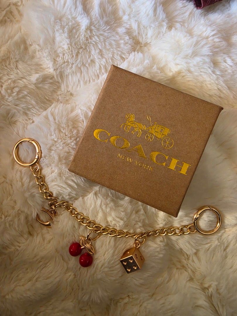 CCH Cherry Bag Charm (Category: Charms) located in Pasig City. Submitted by maryjanegr (Listing ID 1468216398, Image 3). Description: 🍒 OG from Factory Outlet 🍒 Complete with Paperbag and Bag 🍒 Taguig Location.