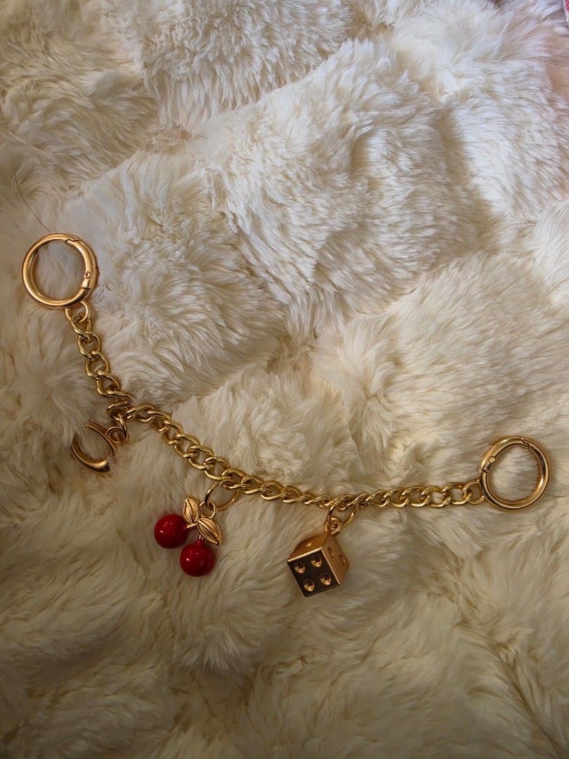 CCH Cherry Bag Charm (Category: Charms) located in Pasig City. Submitted by maryjanegr (Listing ID 1468216398, Image 2). Description: 🍒 OG from Factory Outlet 🍒 Complete with Paperbag and Bag 🍒 Taguig Location.