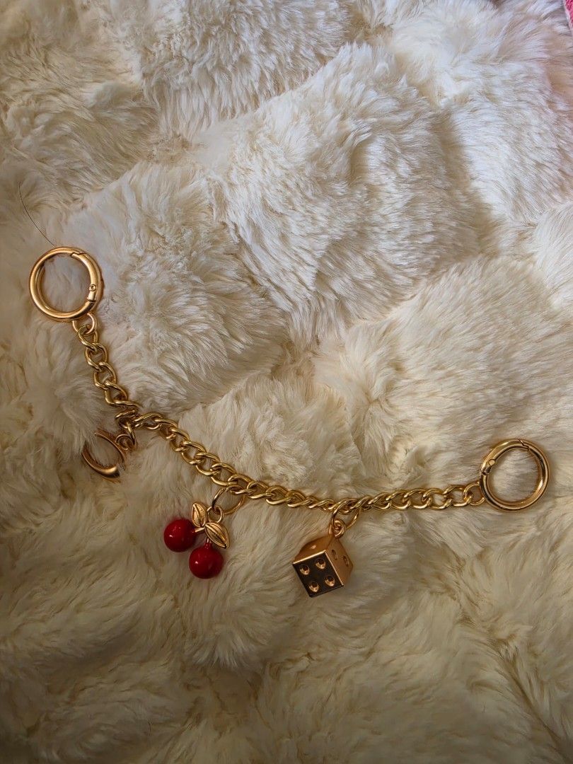 CCH Cherry Bag Charm (Category: Charms) located in Pasig City. Submitted by maryjanegr (Listing ID 1468216398, Image 1). Description: 🍒 OG from Factory Outlet 🍒 Complete with Paperbag and Bag 🍒 Taguig Location.
