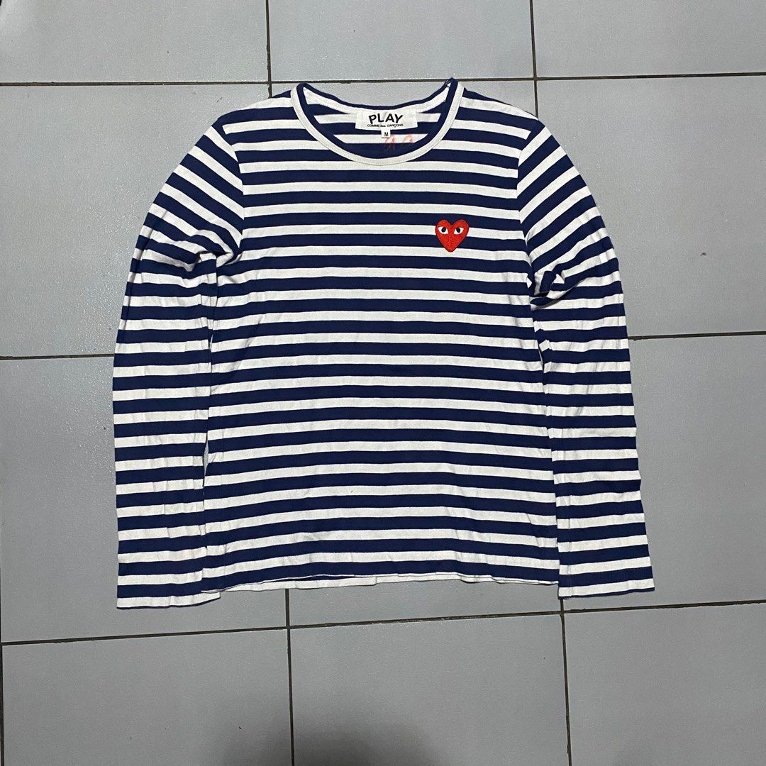 Cdg play (Category: Longsleeves) located in Iloilo. Submitted by cooljfinds (Listing ID 1468208032, Image 1). Description: Cdg play Like new Small to medium womens 9,8/10.