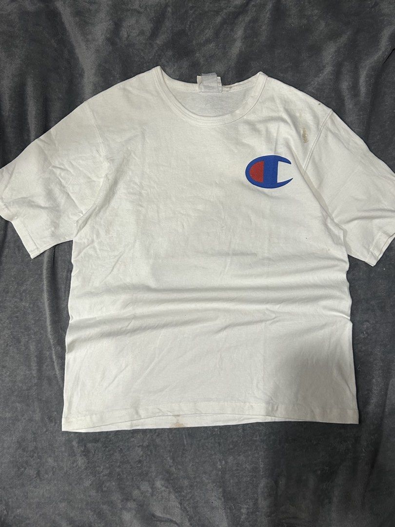 Champion Shirts Bundle Big C Logo Embroidered Script (Category: Tshirts & Polo Shirts ) located in Quezon City. Submitted by bunnyrack.co (Listing ID 1468127884, Image 2). Description: 📍commonwealth qc.