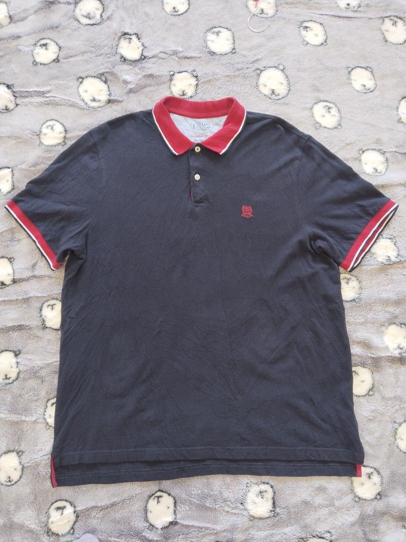 Chaps "The Everyday Polo" — Size XL (Category: Tshirts & Polo Shirts ) located in Mabalacat. Submitted by al_amin_thrift (Listing ID 1468127821, Image 1). Description: Chaps "The Everyday Polo" — Size XL ✅ 100% Authentic Chaps — established 1978 ✅ Size XL — classic regular fit ✅ Navy blue with red & white trim — timeless smart-casual style ✅ 100% cotton pique — breathable & comfortable all day ✅ Embroidered crest logo detail ✅ Good pre-loved cond