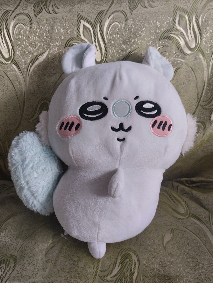 Chiikawa - Momonga Plush (Category: Plushies & Soft Toys) located in Manila. Submitted by amia.akiyama (Listing ID 1468110674, Image 1). Description: KINDLY READ THE DESCRIPTION!!! WTS/LFB!!!! Selling my Momonga and Furuhonya Plushies!!! :> Momonga Butt shaking furyu - 550php Terms and Condition: *lightly used *wash the plushies before ship out *payo or pay on the day of the ship out *Buyer will also cover the sf *all are authetic MOP: Gcash, Got