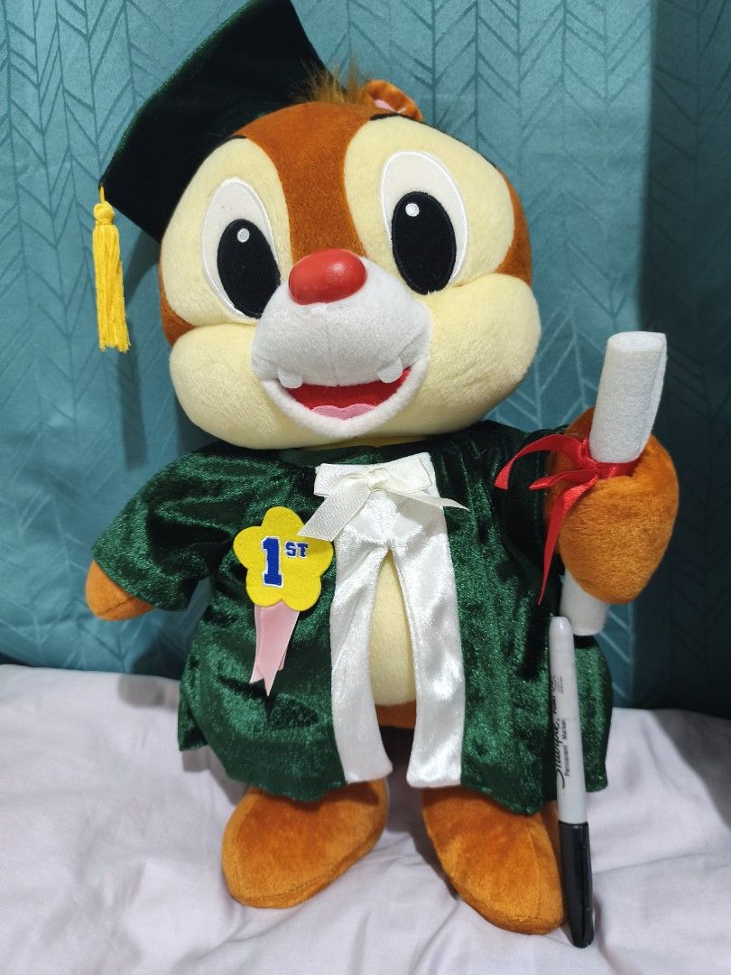 Chip Graduate (Category: Plushies & Soft Toys) located in Iloilo. Submitted by geselalpan30231 (Listing ID 1468220796, Image 1). Description: .