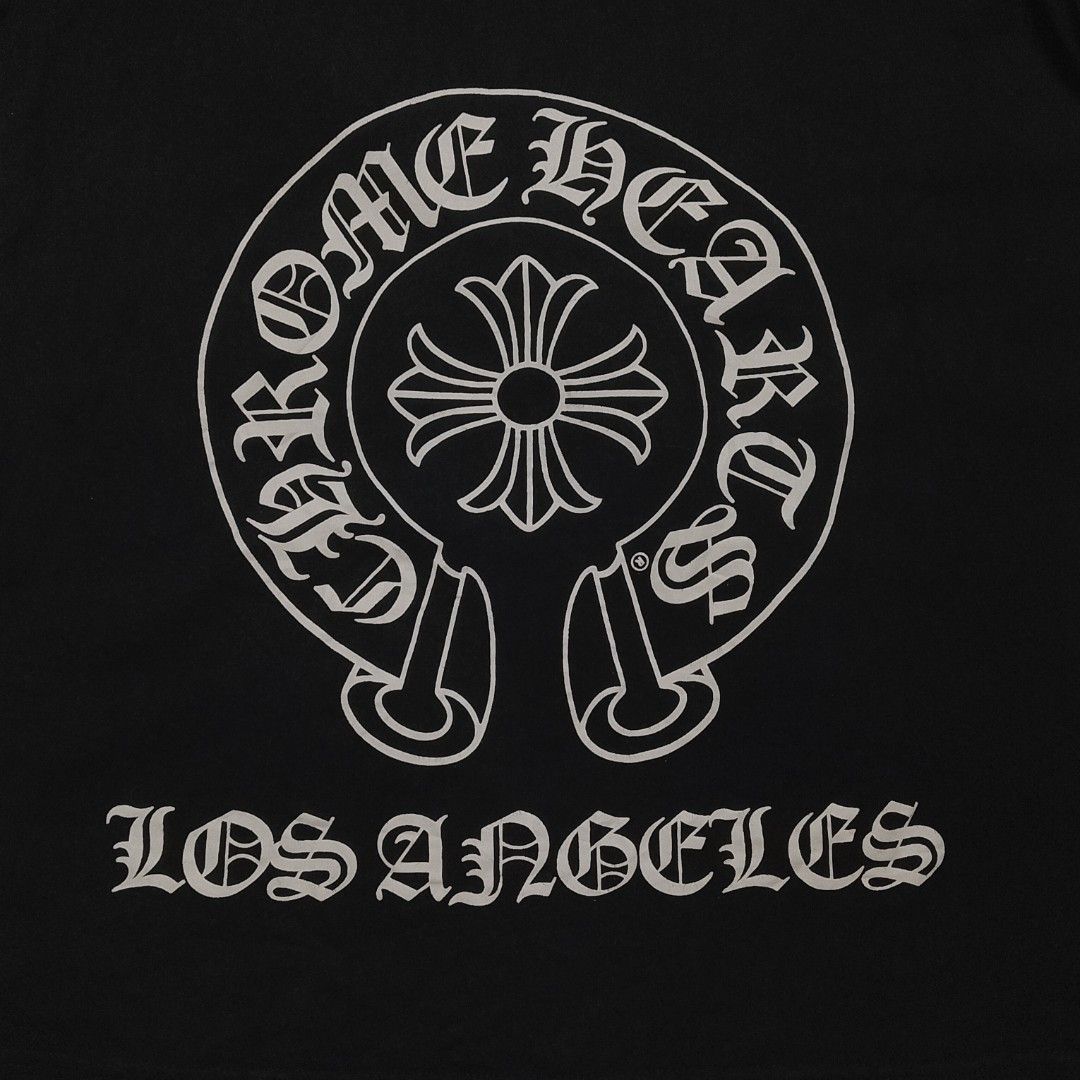 Chrome Hearts (Category: Tshirts & Polo Shirts ) located in Manila. Submitted by jonahq.9 (Listing ID 1468180523, Image 1). Description: dimes 21 L27.5 color rate 9/10 8.5/10 neckline.