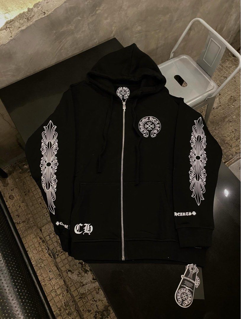 Chrome Hearts LA Exclusive (Category: Hoodies) located in Manila. Submitted by distinct_mnl (Listing ID 1468083039, Image 2). Description: S - 21x28 M - 22x29 L - 23x30 XL - 24x31.