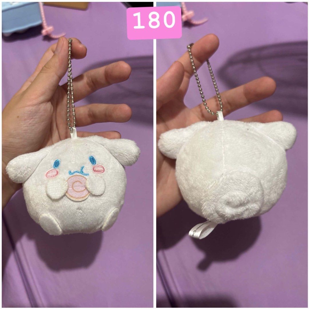 cinnamoroll gacha (Category: Plushies & Soft Toys) located in Manila. Submitted by nagusamero (Listing ID 1468215418, Image 1). Description: No issue authentic from bandai gacha.
