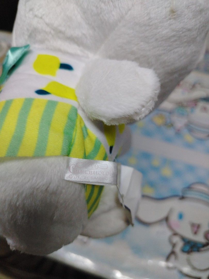 Cinnamoroll medium plushie lemon series (Category: Plushies & Soft Toys) located in Manila. Submitted by joycechua439850 (Listing ID 1468086314, Image 3). Description: .