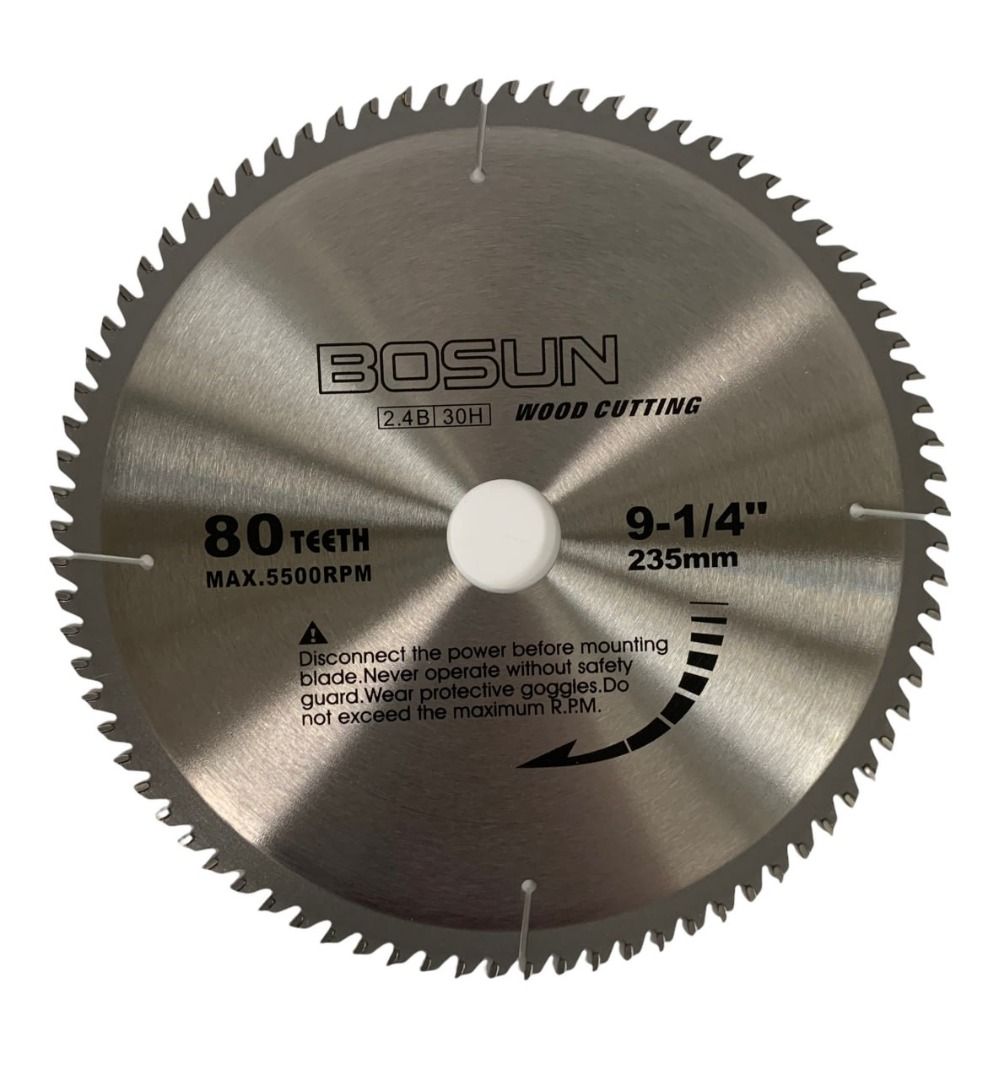 circular saw blade 80teeth 9 1/4" for wood (Category: Home Improvement Tools & Accessories) located in Manila. Submitted by 09171479278_elsie. (Listing ID 1468080451, Image 1). Description: circular saw blade 80teeth 9 1/4" for wood.