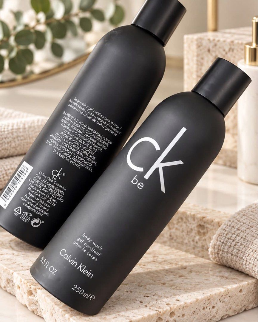 Ck be body wash (Category: Fragrance & Deodorants) located in Caloocan City. Submitted by thylina_west24 (Listing ID 1468269851, Image 1). Description: CK Be Body Wash 🤍 Enjoy a refreshing and invigorating shower with CK Be Body Wash by Calvin Klein. It gently cleanses the skin, leaving you feeling fresh, clean, and lightly scented with its signature unisex fragrance. Perfect for everyday use! 250 ml .