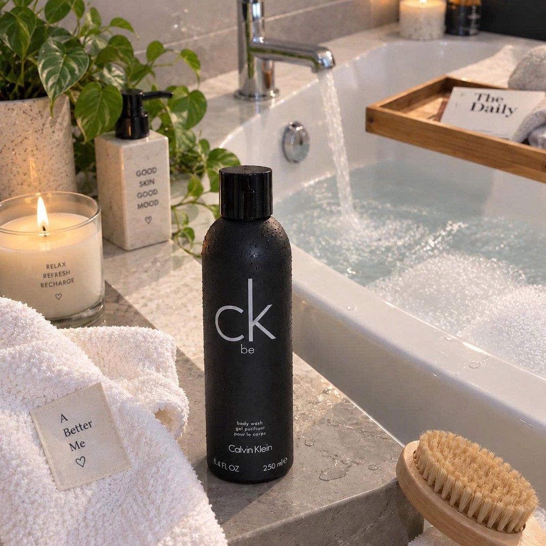 Ck be body wash (Category: Fragrance & Deodorants) located in Caloocan City. Submitted by thylina_west24 (Listing ID 1468269851, Image 2). Description: CK Be Body Wash 🤍 Enjoy a refreshing and invigorating shower with CK Be Body Wash by Calvin Klein. It gently cleanses the skin, leaving you feeling fresh, clean, and lightly scented with its signature unisex fragrance. Perfect for everyday use! 250 ml .