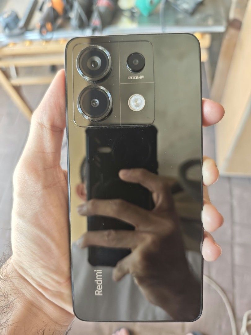 CN ROM Redmi Note 13 Pro 5G 256GB (Category: Xiaomi) located in Malolos. Submitted by lagmanjyro47404 (Listing ID 1468101666, Image 3). Description: For Sale Only 8K Nego China Rom Variant Redmi Note 13 Pro 5G 256GB Color: Black Storage: 256GB Complete Package with box Dual 5G Openline to any sim Tempered Glass Since Day 1 Personal Use 95% Smooth 100% All Working Issue Case Marks Only (Dahil lagi naka case) No Scratches at Dents Never been repair