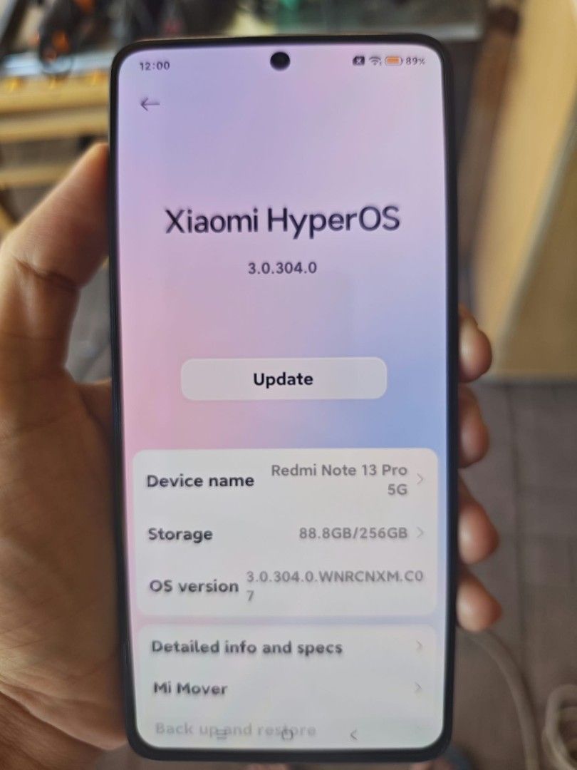 CN ROM Redmi Note 13 Pro 5G 256GB (Category: Xiaomi) located in Malolos. Submitted by lagmanjyro47404 (Listing ID 1468101666, Image 2). Description: For Sale Only 8K Nego China Rom Variant Redmi Note 13 Pro 5G 256GB Color: Black Storage: 256GB Complete Package with box Dual 5G Openline to any sim Tempered Glass Since Day 1 Personal Use 95% Smooth 100% All Working Issue Case Marks Only (Dahil lagi naka case) No Scratches at Dents Never been repair