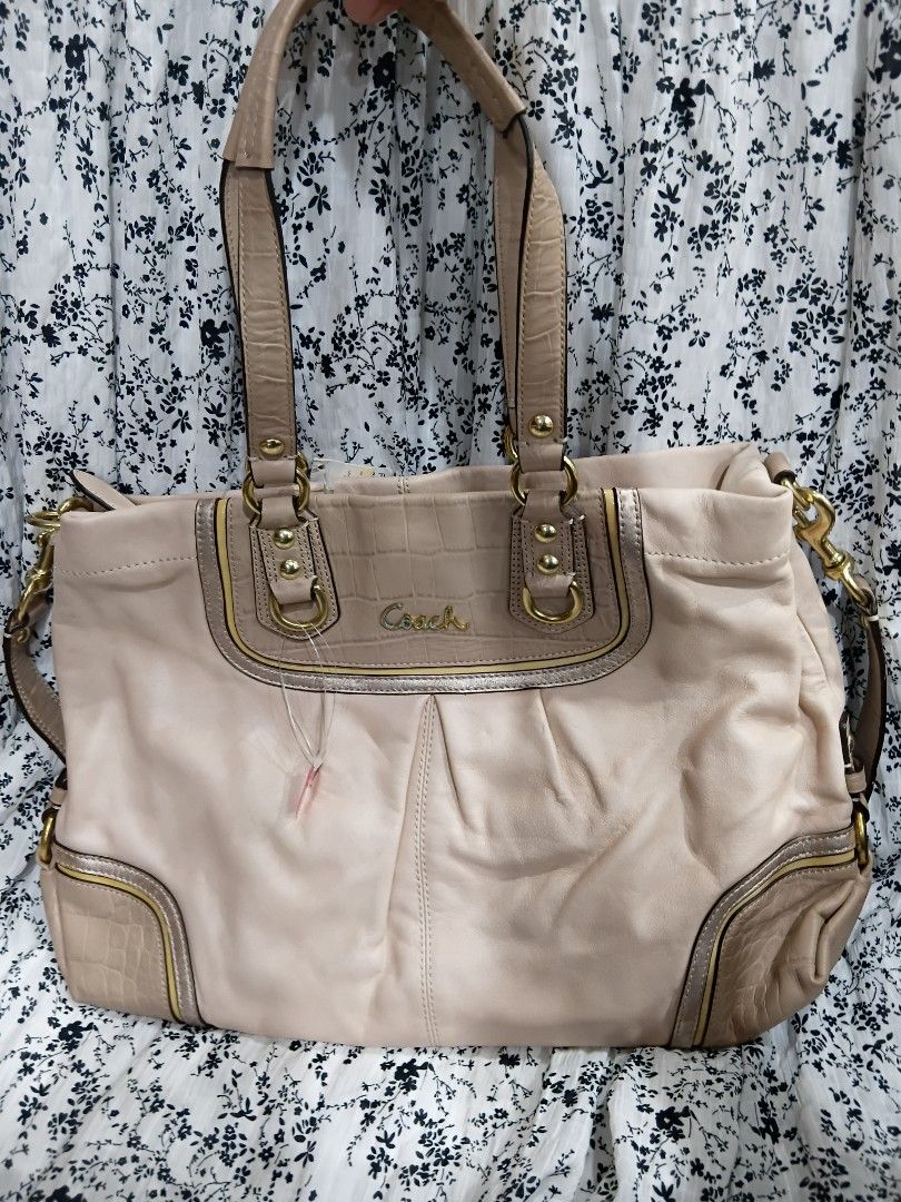 Coach Ashley Exotic Leather (Category: Tote Bags) located in Subic. Submitted by AnythingBrandedby_May (Listing ID 1468249919, Image 2). Description: Coach Ashley W/ Exotic Leather.