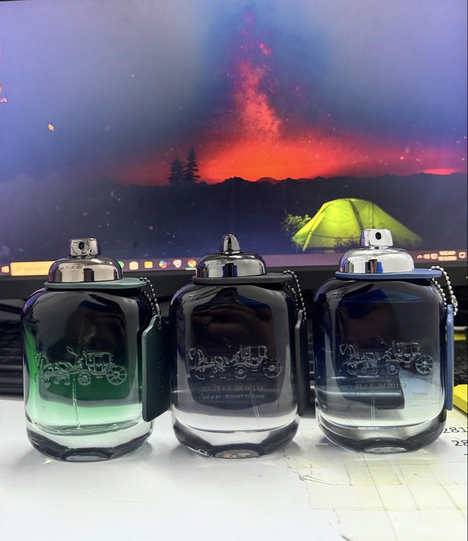 COACH EDT (Category: Fragrance & Deodorants) located in Manila. Submitted by catumishima (Listing ID 1468108585, Image 1). Description: selling my authentic coach perfumes, comes with original tester box and bottle, 95/100ml.