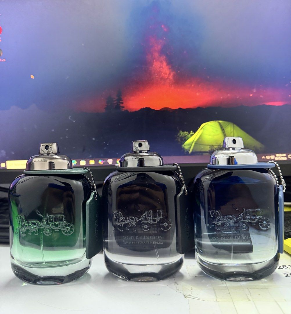 COACH EDT (Category: Fragrance & Deodorants) located in Manila. Submitted by catumishima (Listing ID 1468108585, Image 2). Description: selling my authentic coach perfumes, comes with original tester box and bottle, 95/100ml.