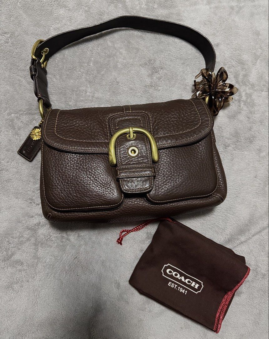 Coach Soho in Choco Brown (Category: Shoulder Bags) located in Baguio. Submitted by _herarchives (Listing ID 1468233410, Image 1). Description: 📌 Prices are FINAL. Lowball offers and haggling will not be entertained..